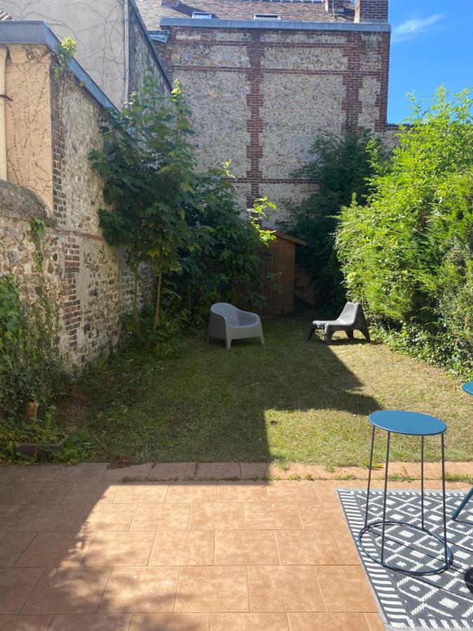 Loft/Jardin Et Parking : Le Petit Clos Bourdet Honfleur Exterior foto